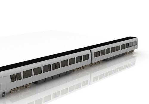 City Metro Train V1 Free 3D Model - .Max - 123Free3DModels