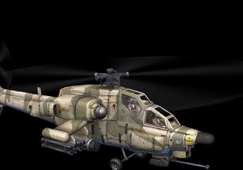 Mi28 Russian Attack Helicopter