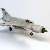 Mig-21 Russian Jet Fighter