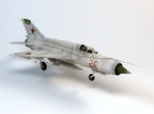 Mig-21 Russian Jet Fighter