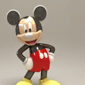 Mickey Mouse Plastic Statue | Animals