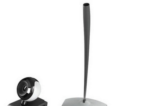Desk Microphone With Webcam