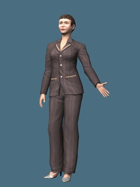 Middle Aged Business Woman Rigged | Characters