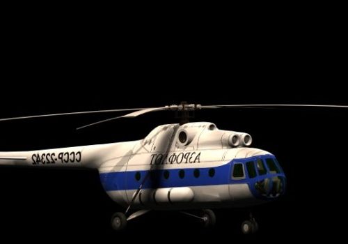 Military Mil Mi-8 Hip Transport Helicopter