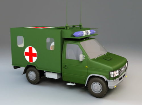 Military Ambulance Vehicle