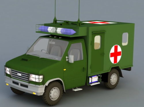 Army Ambulance Car