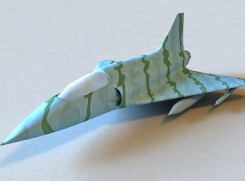 Military Fighter Airplane