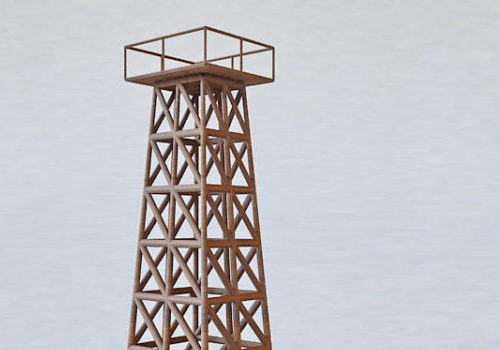 Military Iron Guard Tower