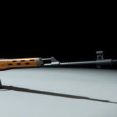 Military Sniper Rifle Gun V1