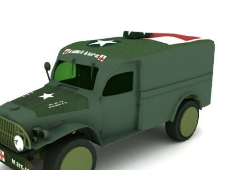 Military Ambulance Truck