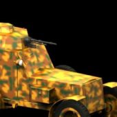 Military Forest Armored Car