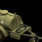 Military Vehicle Trailer Water Tank