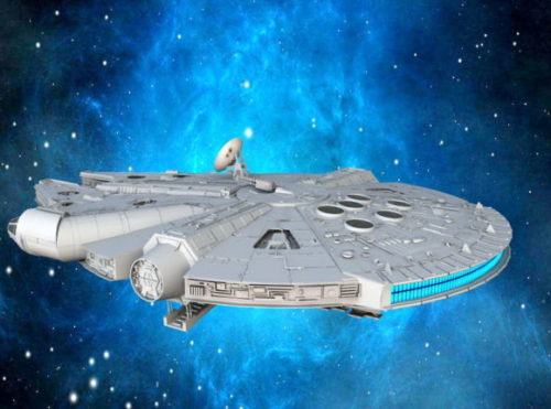 Millennium Falcon Spaceship