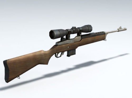 Mini-14 Sniper Rifle Gun
