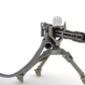 Minigun Ammo Belt Weapon