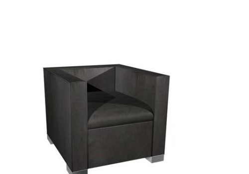 Minimalist Black Fabric Sofa | Furniture