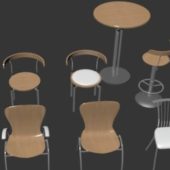 Restaurant Bar Modern Chair Set | Furniture