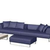 Minimalist Style Sofa Set And Side Table | Furniture