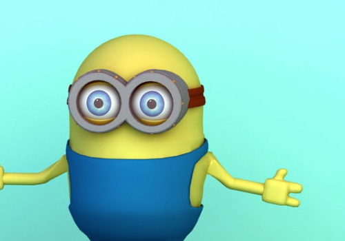 Minion Character Rigged