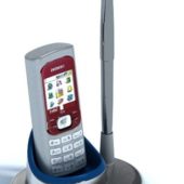 Old Mobile Phone With Holder