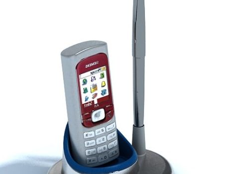 Old Mobile Phone With Holder