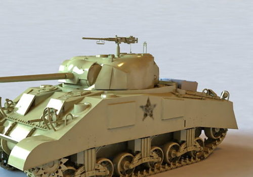 Military Modern American Tank