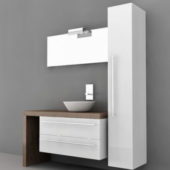 Modern Bathroom Furniture Vanity Set