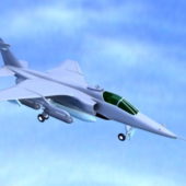 Modern Military Fighter Plane