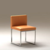 Modern Design Furniture Leather Cube Chair