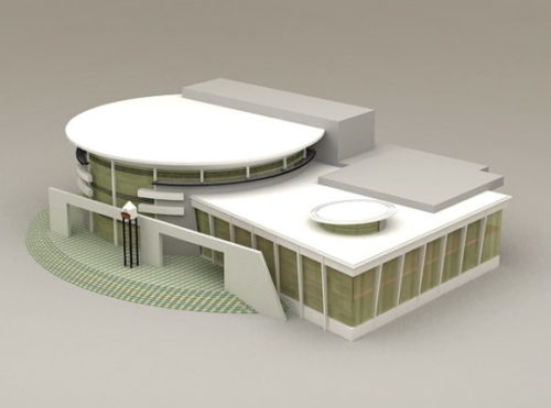 Architecture Library Building Design