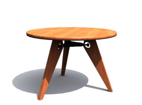 Modern Design Wood Round Tea Table