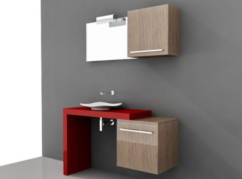 Modern Furniture Single Bathroom Vanity