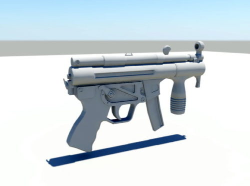 Weapon Modern Submachine Gun