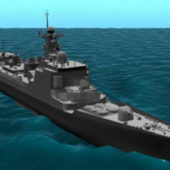 Warship Destroyer Weapon