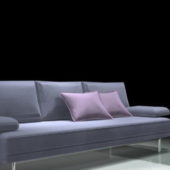 Modern Furniture Blue Sofa
