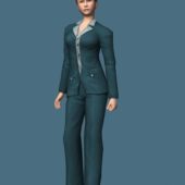 Modern Business Lady Rigged | Characters