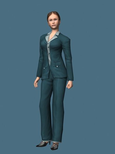 Modern Business Lady Rigged | Characters