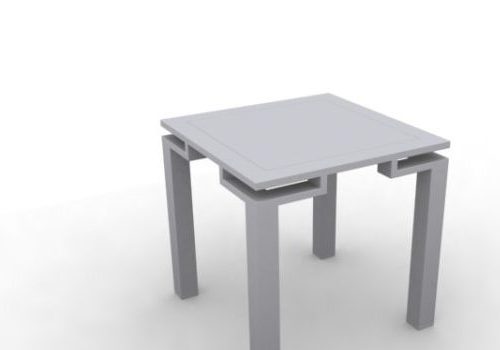 Modern Square Corner Table
