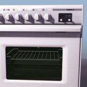 White Modern Oven