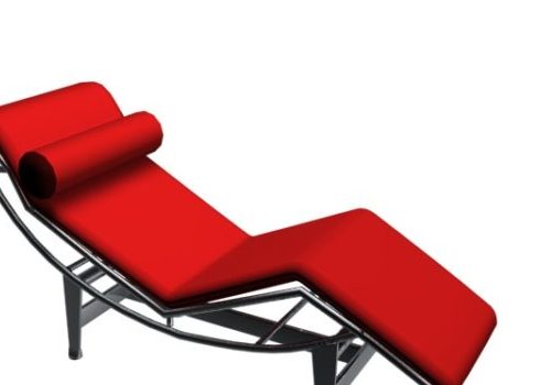 Modern Red Chaise Longue | Furniture