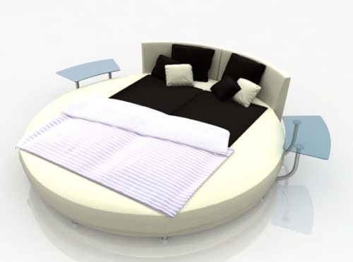 Round Bed