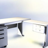 Modern Furniture White Office Desk