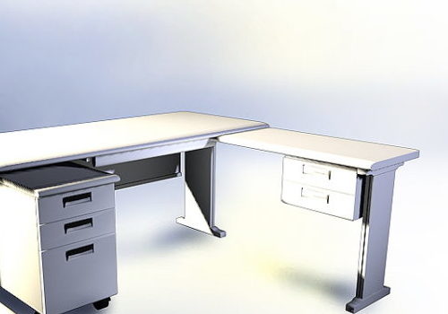 Modern Furniture White Office Desk