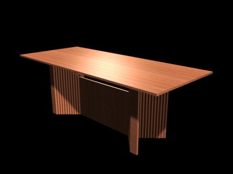 Modern Wood Furniture Dining Table