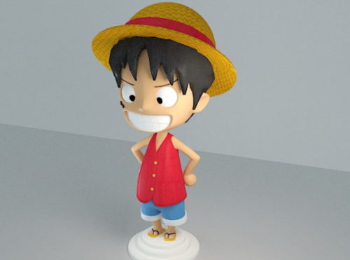 Monkey D Luffy Character