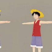 Character Monkey D.luffy One Piece