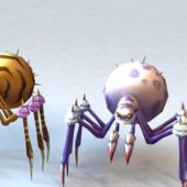 Monster Spider Rigged | Animals