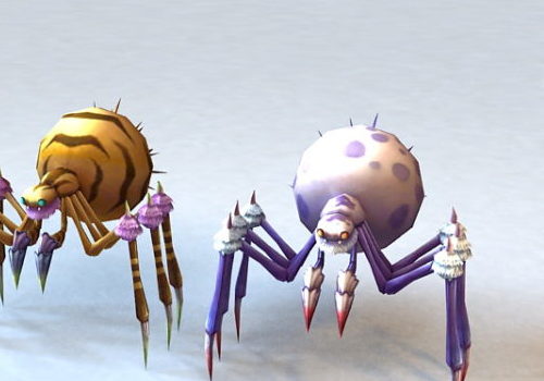 Monster Spider Rigged | Animals