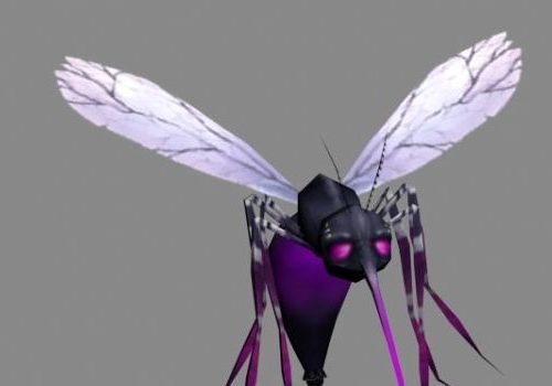 Cartoon Monster Mosquito