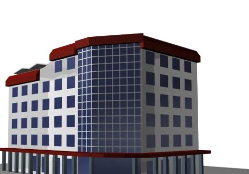 Multi-storey City Office Building